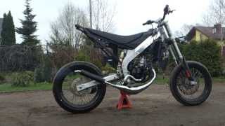 Derbi Senda DRD PROject custom  Polini Race 80 first run [upl. by Obla825]