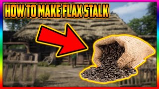 Medieval Dynasty How To Make Flax Stalk [upl. by Reginnej]