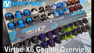 Virtue X6 Paintball Mask Overview [upl. by Dalpe]