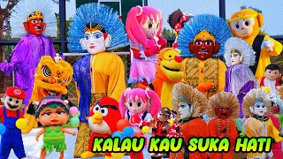 BADUT ONDEL LUCU  KALAU KAU SUKA HATI TEPU TANGAN BADUT SELAMAT ULANG TAHUN MIX ONDEL ONDEL BETAWI [upl. by Nuahsor]