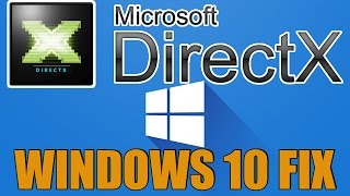 Windows 10 How To Install DirectX amp Fix DirectX Errors [upl. by Davidoff242]