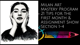 Milan Art Institute Mastery Program Part 1 1st month experience review and 21 tips for Section 14 [upl. by Netsua]