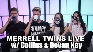 MERRELL TWINS LIVE feat Collins amp Devan Key [upl. by Natek255]