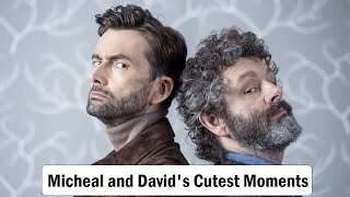 Micheal Sheen and David Tennant  Must Watch Cutest Moments [upl. by Pryor]