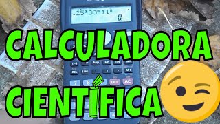 COMO USAR UNA CALCULADORA CIENTÍFICA  PARTE 2  TUTORIAL [upl. by Lekcar]