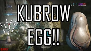 Warframe  EASY Where How to Farm KUBROW EGGS Guide [upl. by Daveda]