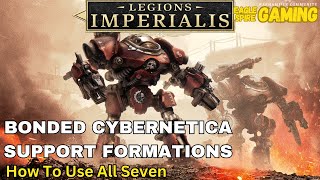 Legions Imperialis Review Cybernetica Support Formations [upl. by Arhsub]