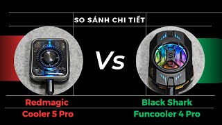 Redmagic Cooler 5 Pro Vs Black Shark Funcooler 4 Pro [upl. by Fronia403]