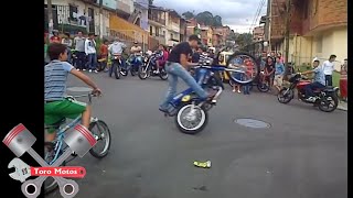 piqu2s de moto manrique medellin  ToroMotos [upl. by Batty]