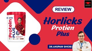 Horlicks Protein Plus Review IN HINDI  DIAAFIT [upl. by Enymsaj]