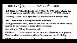 Pilling Bedworth ratiorule PBR2 [upl. by Birgitta556]