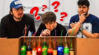 WE ATTEMPTED THE MYSTERY DRINK CHALLENGE [upl. by Aylward]