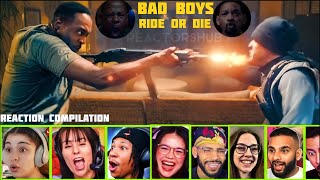 Mike amp Marcus watch Reggie Kills Intruders Reaction Compilation  Bad Boys Ride or Die 2024 [upl. by Elnukeda]