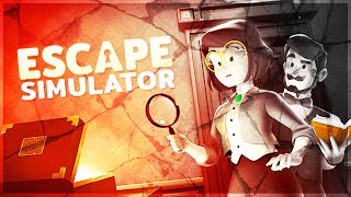 how am I supposed to escape with THESE TWO IDIOTS  Escape Simulator [upl. by Bohaty]