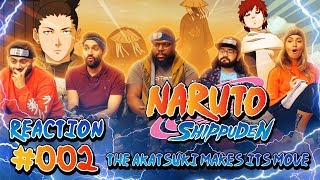 Naruto Shippuden  Episode 2 The Akatsuki Makes Its Move  Group Reaction [upl. by Costin]