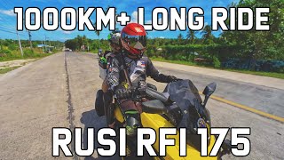 RUSI RFI 175  1000km LONG RIDE  CDO to North Cotabato  With Insta360 GO 2 Motorcycle [upl. by Selig137]