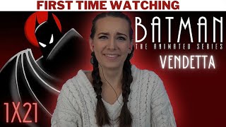 Vendetta  Batman The Animated Series  FIRST TIME WATCHING REACTION  LiteWeight Gaming [upl. by Tertia]