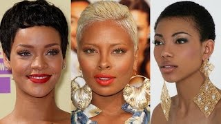 Top 50 Short Hairstyles For Black Women [upl. by Klina]