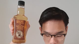 Reuzel Grooming Tonic Review [upl. by Yanrahc]