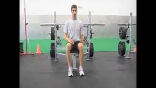 Hockey Strength and Conditioning Seated Psoas Lift with Contralateral Pressure [upl. by Llarret314]