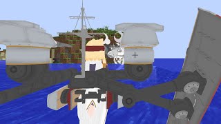 Azur Lane x Minecraft [upl. by Ardnazxela180]