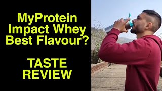 Best Flavour From MyProtein India  Best Whey Protein Flavour In India myprotein wheyprotein [upl. by Parcel649]