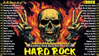 Top 100 Classic Hard Rock Songs Of All Time 🎸🔥 Bon Jovi Nirvana Metallica Guns N Roses ACDC [upl. by Tanitansy338]