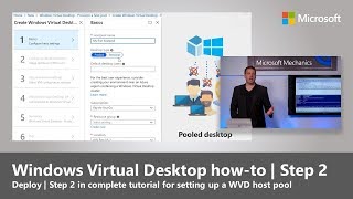 Windows Virtual Desktop howto  Step 2 Deploy [upl. by Lsiel616]