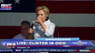 Clinton coughing attack [upl. by Elsie]