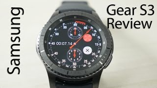 Samsung Gear S3 Frontier Smartwatch Review [upl. by Coppock590]