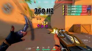 Instalock Reyna  360 Hz  0ms  Aimlock💀 [upl. by Aneetak67]