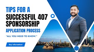 Tips for a Successful 407 Sponsorship Application Process  Training Visa Australia  MCA [upl. by Elbam]