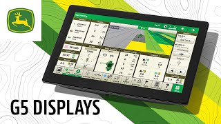 Bigger Faster Clearer New G5 Displays are here  John Deere Precision Ag [upl. by Zennie]