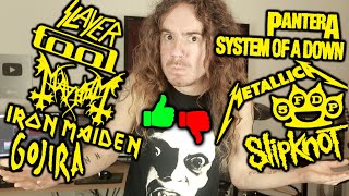 The BEST And WORST Thing About Each Of These 30 Iconic METAL Bands [upl. by Llevram]