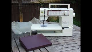 Husqvarna Classica 105 sewing machine [upl. by Ahsiekahs621]