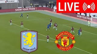 🔴LIVE Aston Villa vs Manchester United  Premier League 2024  PES 21 Simulation Gameplay [upl. by Terry443]