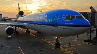 FAREWELL MD11  LAST COMMERCIAL FLIGHT  MONTREALAMSTERDAM  KLM [upl. by Lemuela]