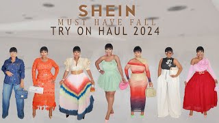 SHEIN MUST HAVE FALL TRY ON HAUL 2024 BOUGIE ON A BUDGET [upl. by Arrec494]