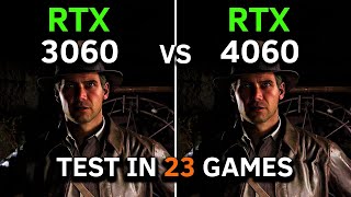 RTX 3060 12GB vs RTX 4060  RYZEN 5 5500  Test in 23 Games at 1080p  2025 [upl. by Ennaihs]