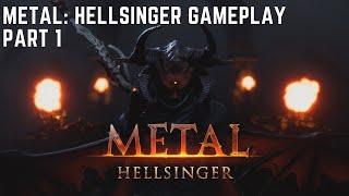 Metal Hellsinger Gameplay Part 1 [upl. by Finstad]