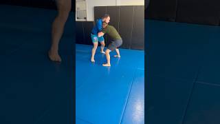 160lbs downs 235lbs with a slick takedown at Forge JiuJitsu jiujitsu wrestling [upl. by Romelle]