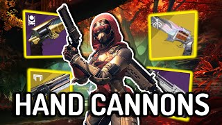 Every Relevant Hand Cannon in Destiny PvP [upl. by Anitsirk148]