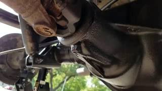 1999 Dodge Ram 1500 loose rear differential pinion bearing and seal [upl. by Adiuqram615]