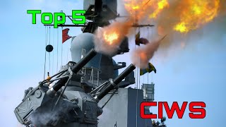 World’s Top 5 Naval Closein Weapon System CIWS [upl. by Modestia]