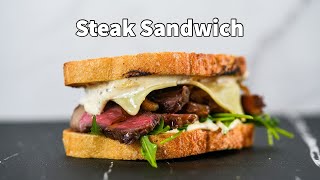 Mastering The Perfect Steak Sandwich at Home [upl. by Relyat]