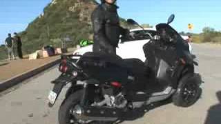 2008 Piaggio MP3 500 Scooter Review [upl. by Anoo]