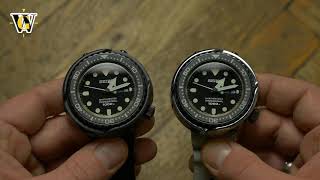 Seiko Tuna double review  Darth vs Platinum Tuna  Kings of Lume [upl. by Laith972]