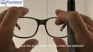 How to measure PD or take PD measurment from your eyeglasses [upl. by Cupo11]