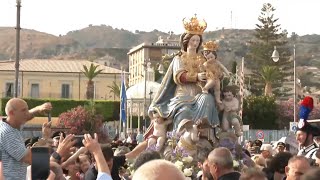 Roccella Jonica Conclusa la festa della Madonna delle Grazie [upl. by Analah]