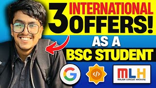 BSc student can become a Software Engineer too  Non CS  No Eng Degree  Cracked GSOC  Internships [upl. by Aihsrop574]